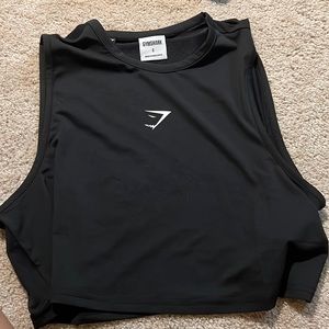 Gymshark cropped airy workout tank